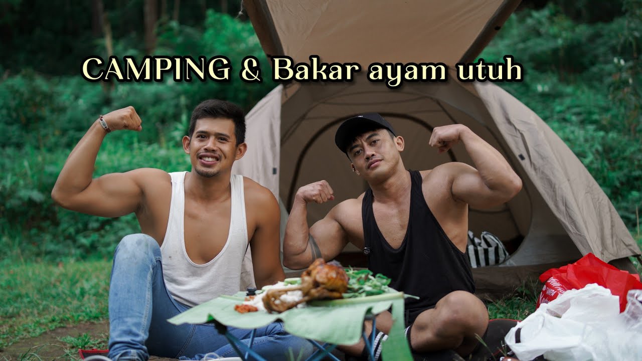 BAKAR AYAM UTUH & CAMPING DI HUTAN