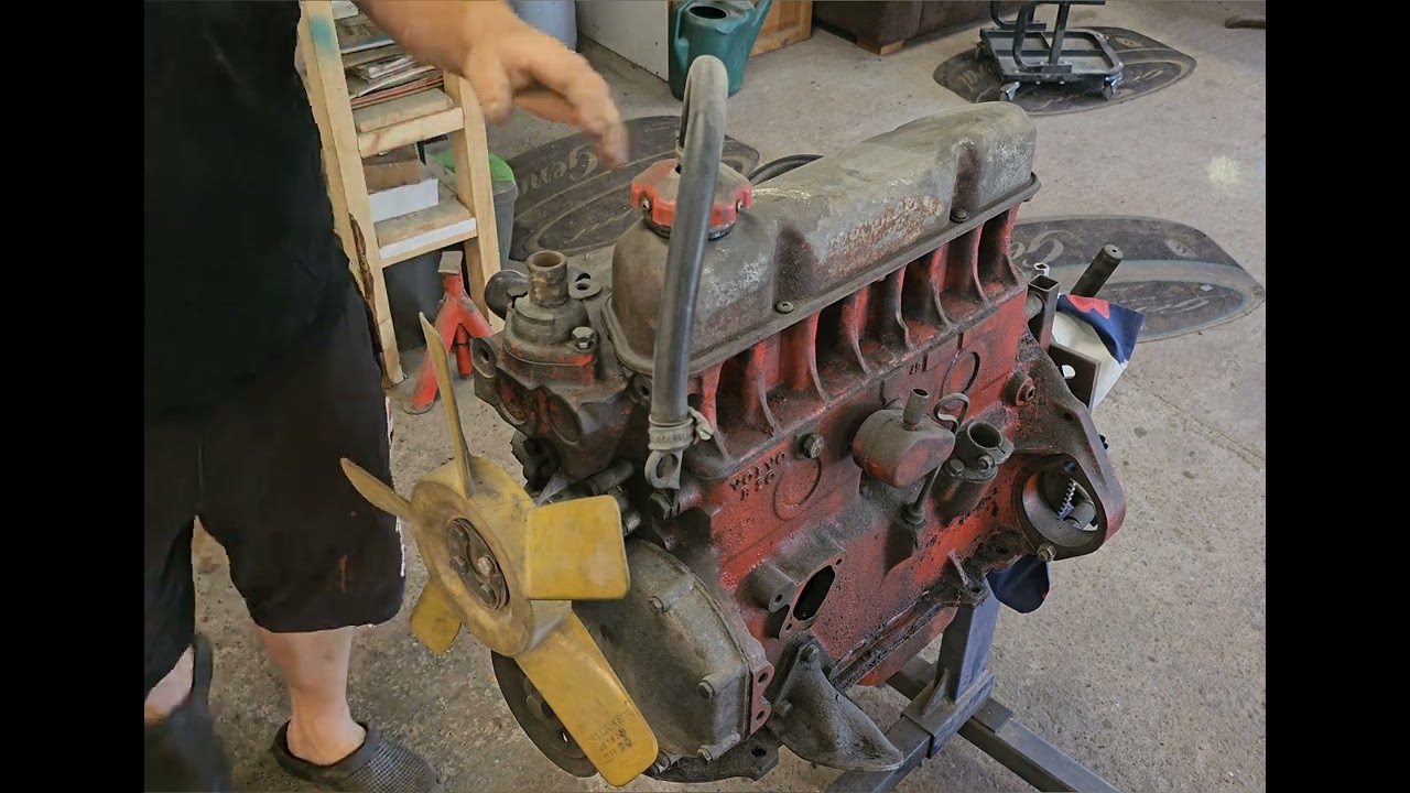 Demontering B20 Topplock