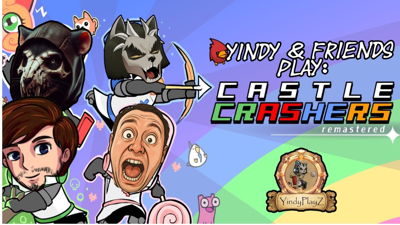 ⚔️ Yindy And Friends Play: Castle Crashers | Chaotic Co-Op Mayhem | LIVE