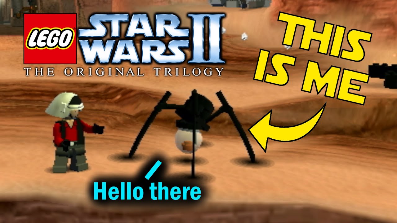Ошибка в Lego Star Wars, которую все пропустили.