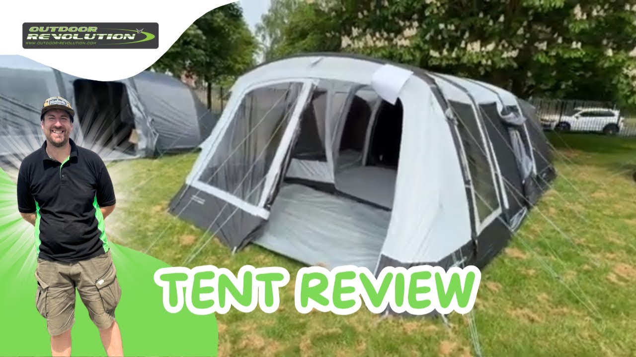 Outdoor Revolution Airedale 6.0SE Review: Spacious & Feature-Packed Inflatable Family Tent!