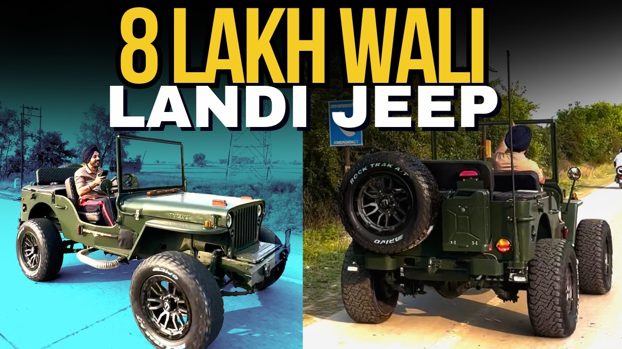 8 LAKH WALI JEEP DI DELIVERY | HERO JEEPS | MODIFIED WILLY JEEPS