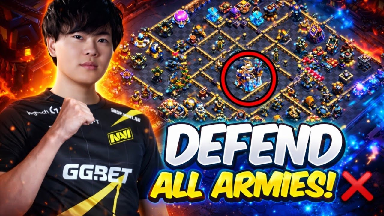 База для TH18 CWL с 99% вероятностью 1 звезда 😱 | Самая сложная проверенная база + Линк | Военная...