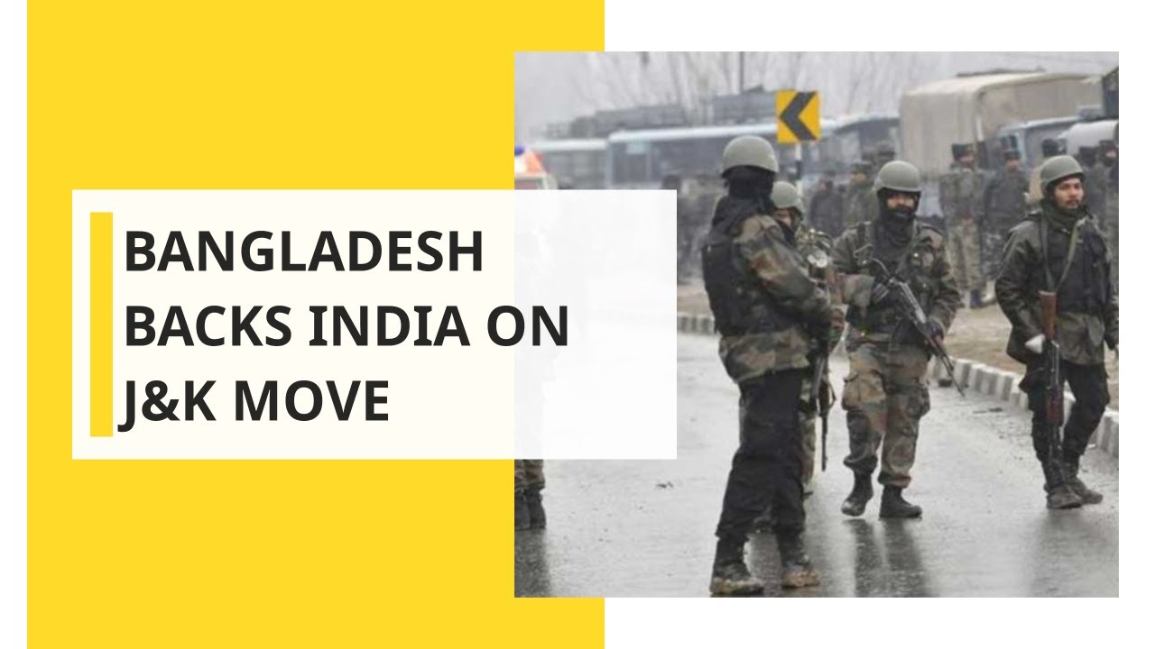 WION Dispatch: Bangladesh backs India on Jammu & Kashmir move