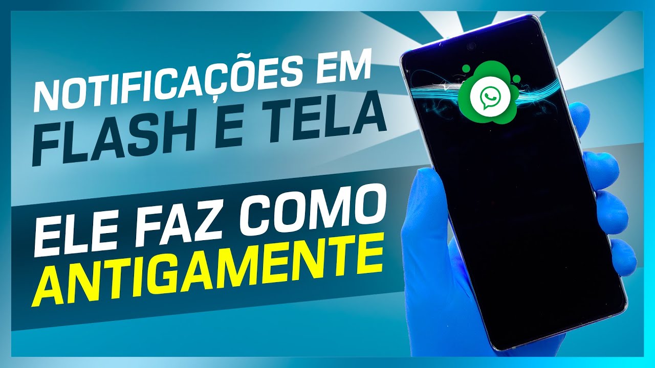 🔵 Tenha notificações ANIMADAS com a tela desligada ou em Flash em seu celular Samsung