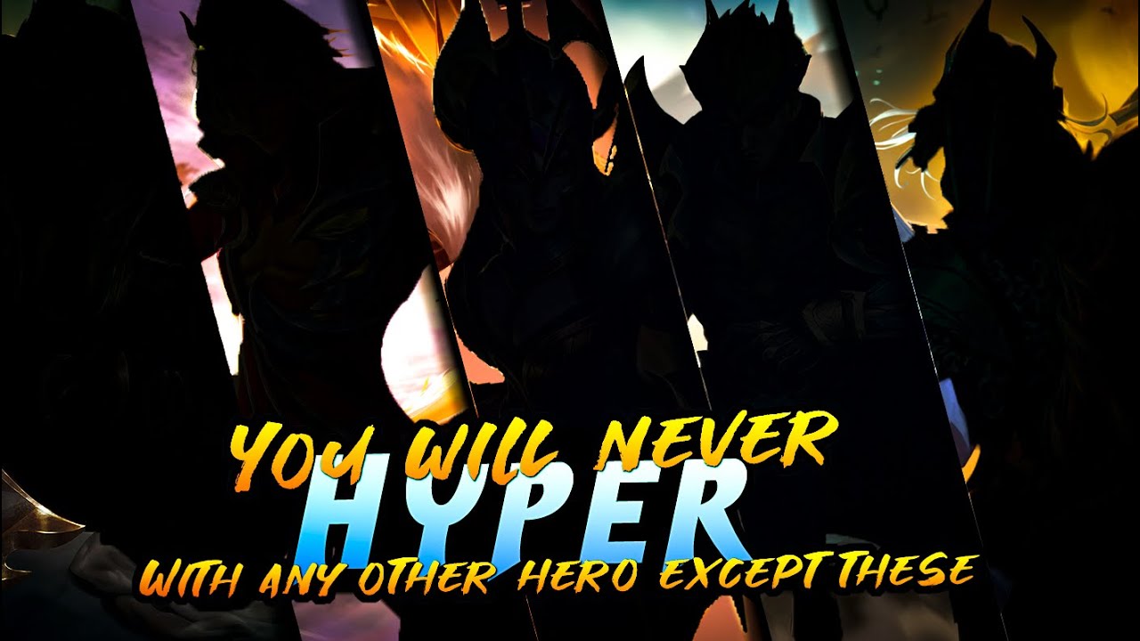 Top 6 Most OP Hyper Heroes For Rank Push | Mobile Legends Bang Bang