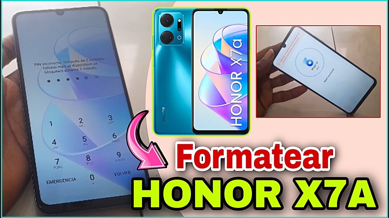 HONOR X7A | Formatear | Hard Reset RKY-LX3
