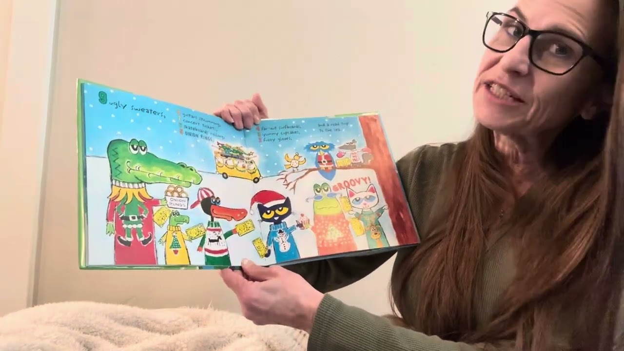 Pete The Cat’s 12 Groovy Days Of Christmas By Kimberly and James Dean