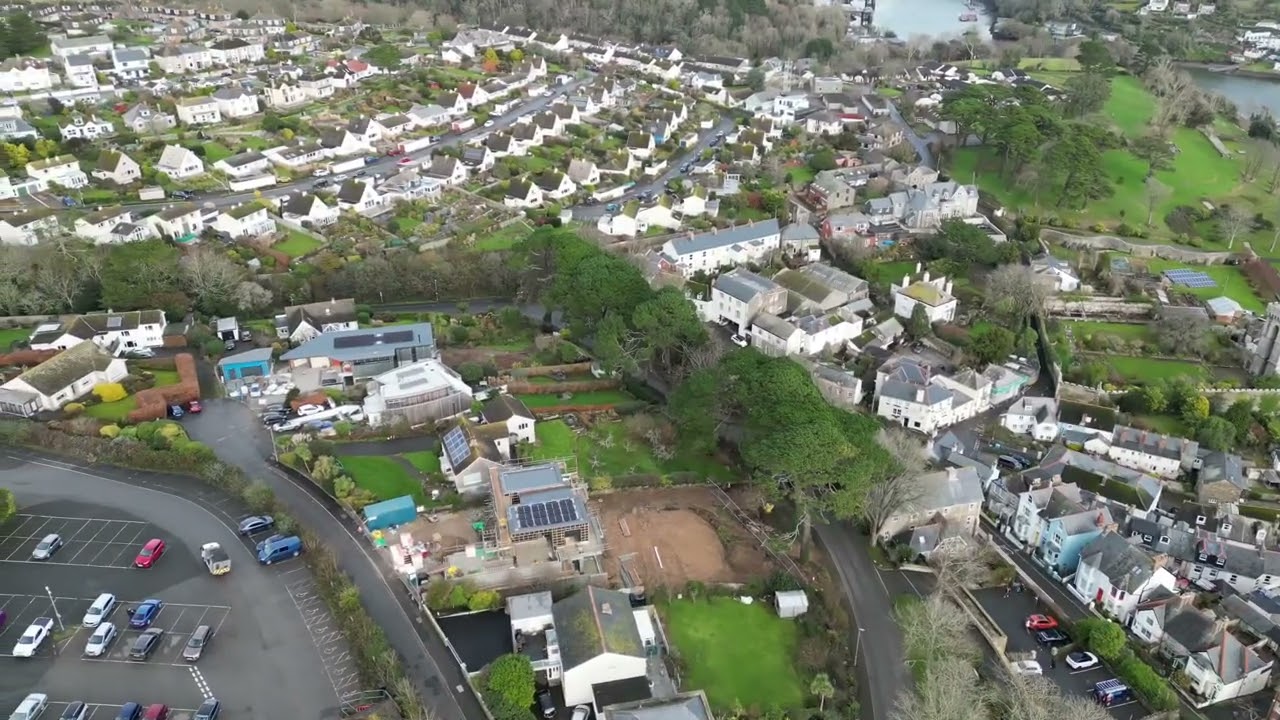 Fowey Cornwall Dec 2022 with DJI3 Drone