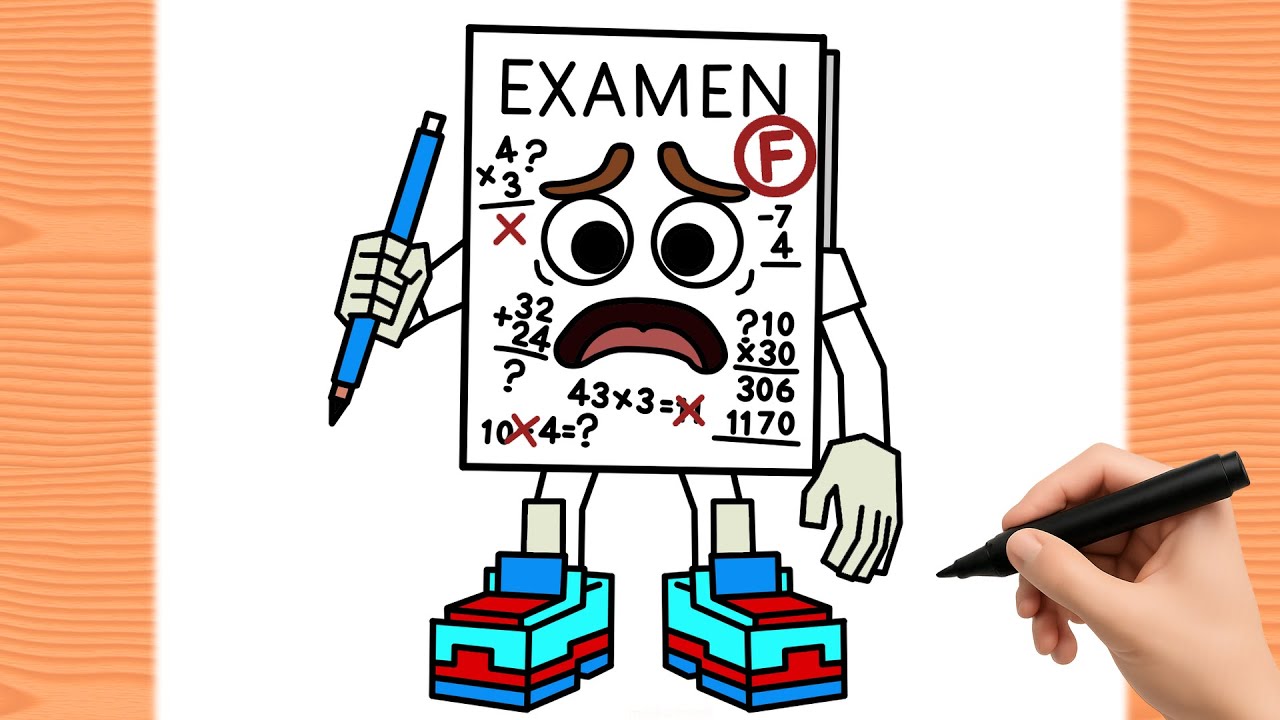 Como Dibujar a Noo My Examen | Steal a Brainrot | ROBLOX