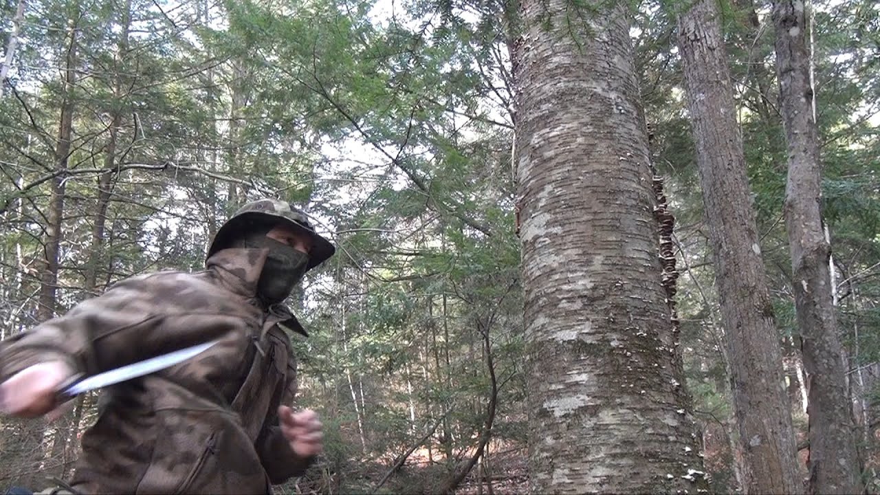 Gauntlet Review : Ontario OKC Bushcraft Knife - Test