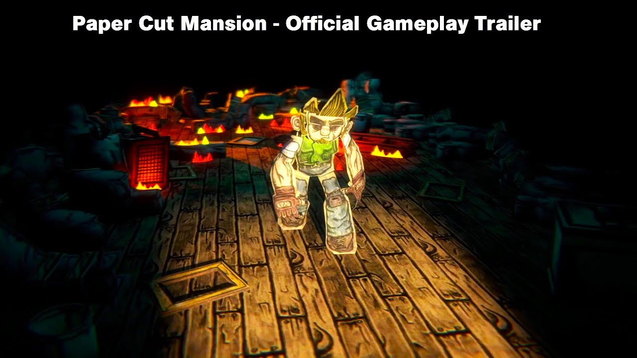 Paper Cut Mansion - Official Gameplay Trailer