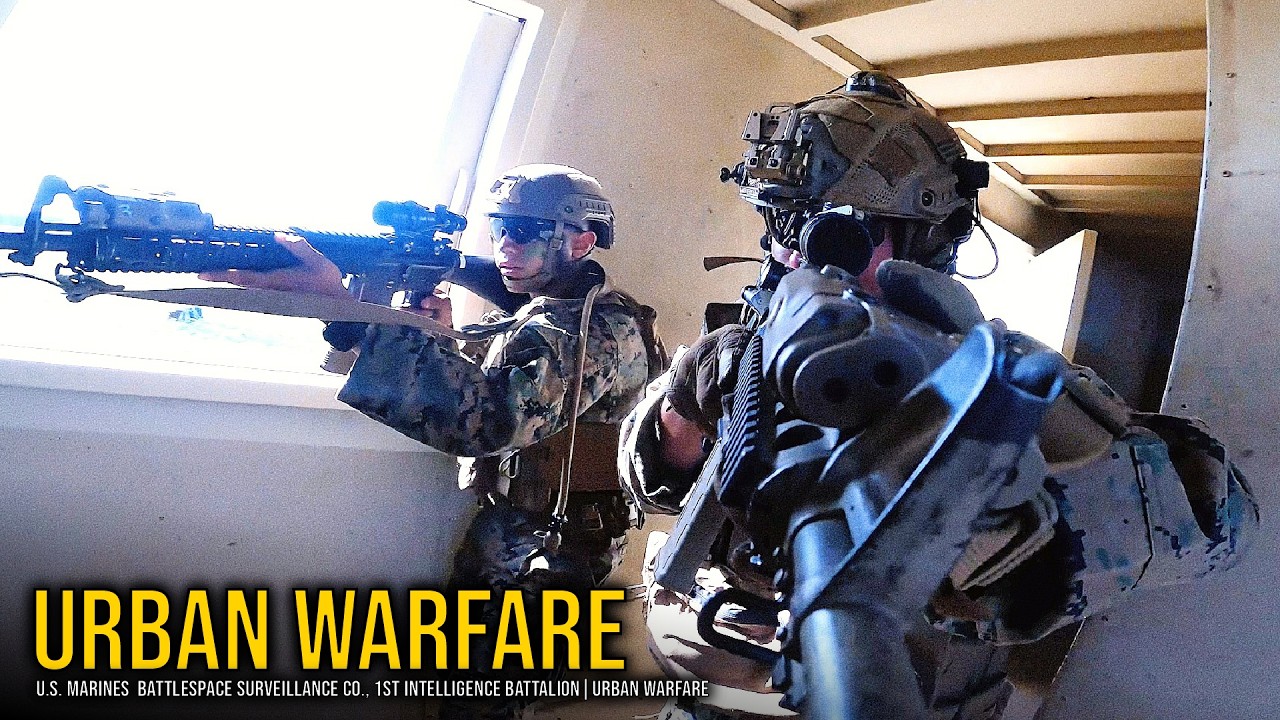U.S. Marines 1st Intel Battalion: Military Operations in Urban Terrain (Feb, 2026)