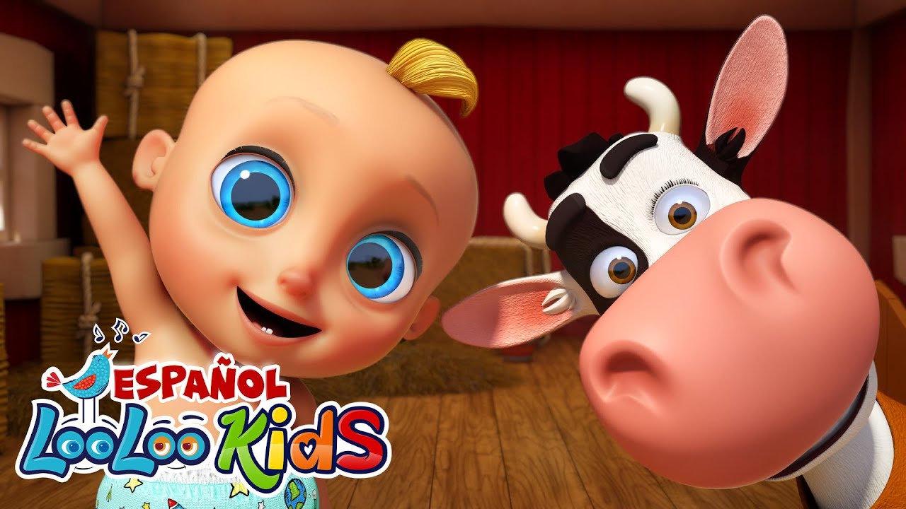 🐄La Vaca Lola | beb&eacute;s |  Canciones Infantiles para ni&ntilde;os | LooLoo | La Vaca Lola y Jonhy Johny