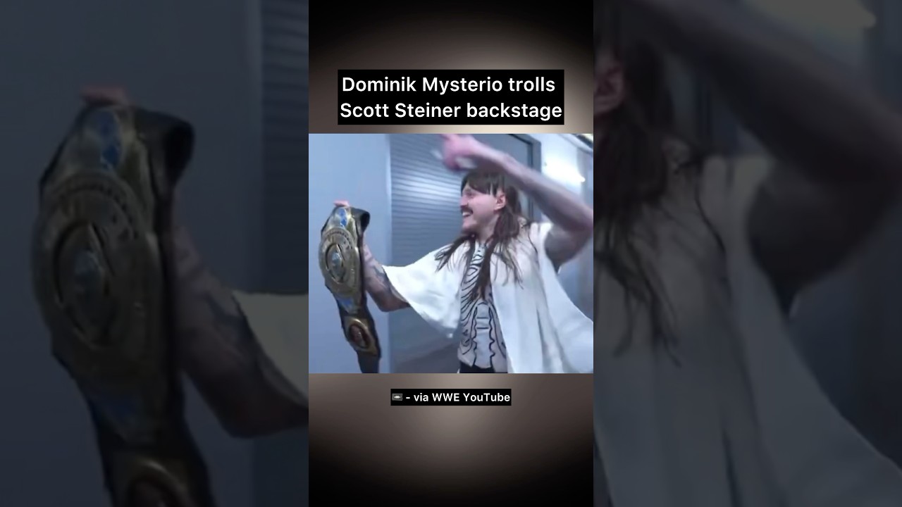 Dominik Mysterio Trolled Scott Steiner After IC Title Win