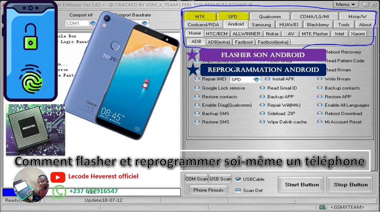 Comment Flasher/reprogrammer un Téléphone Avec MIRACLE BOX(Guide)