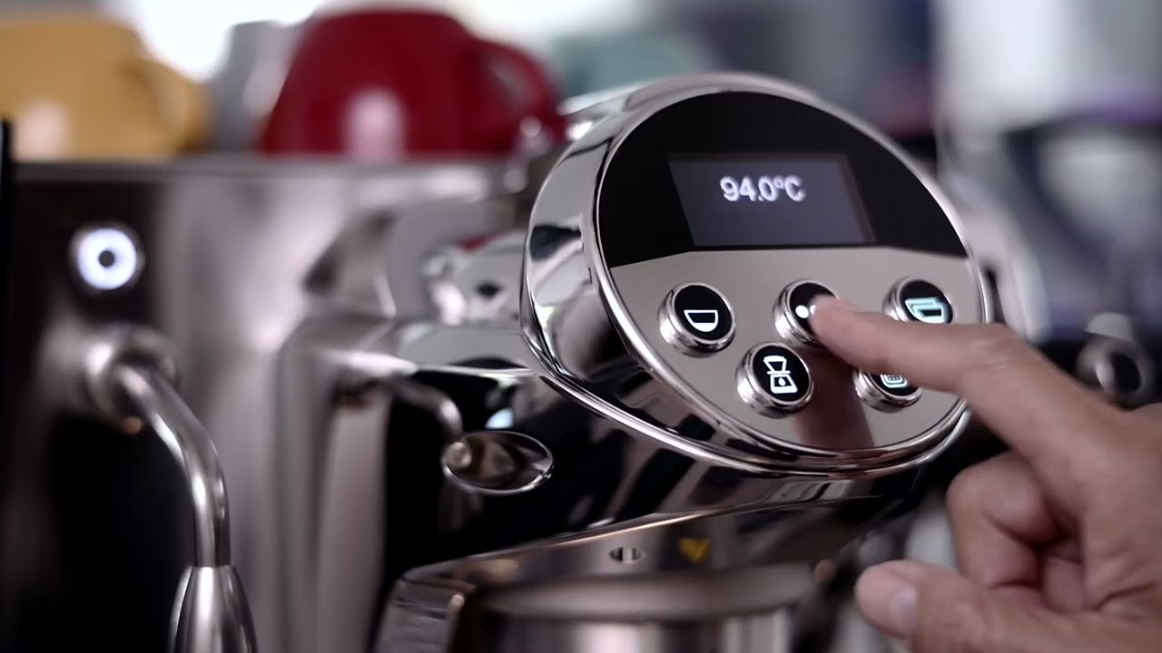 First Coffee Latte with Faema Faemina Coffee Machine.