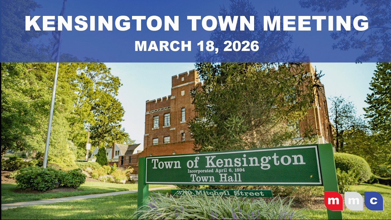Town of Kensington Town Council Meeting- March 18, 2026 (Speaker View)