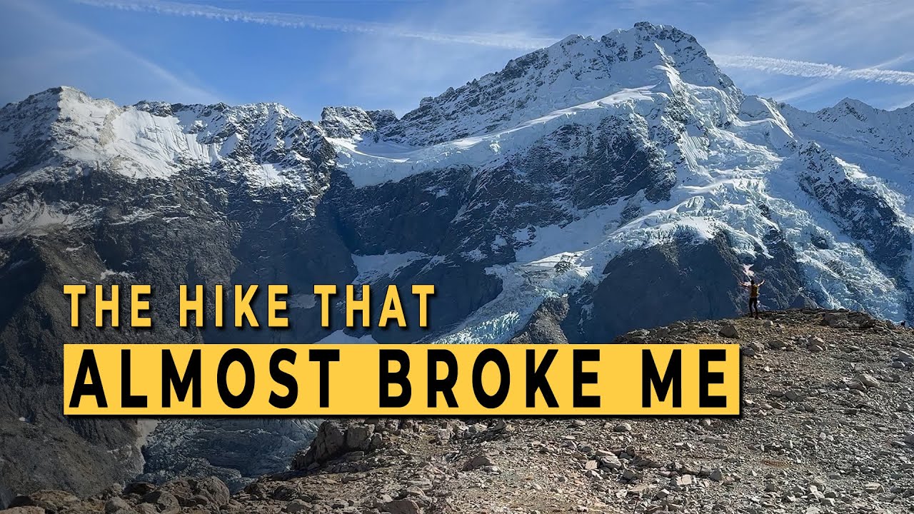 I gave up half way but then something happened | Mueller Hut Hike & Sealy's Tarn