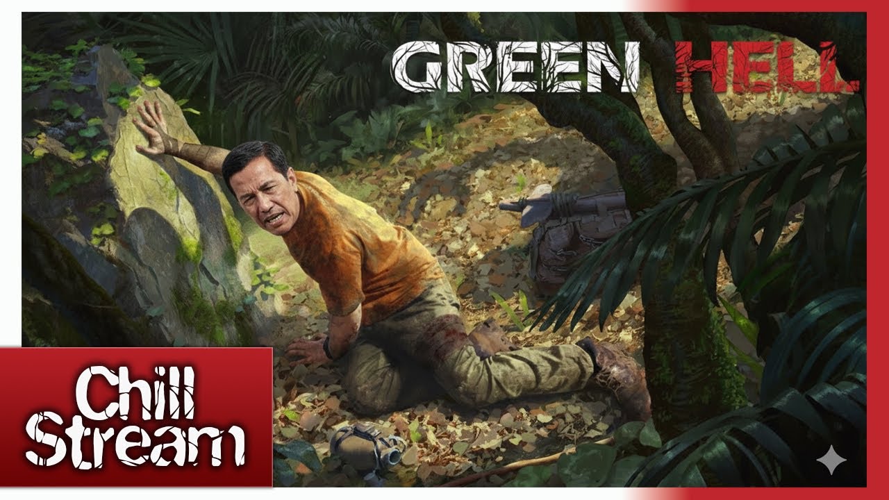 Babat Hutan Untuk Benteng Takeshi | Chill Stream Green Hell 