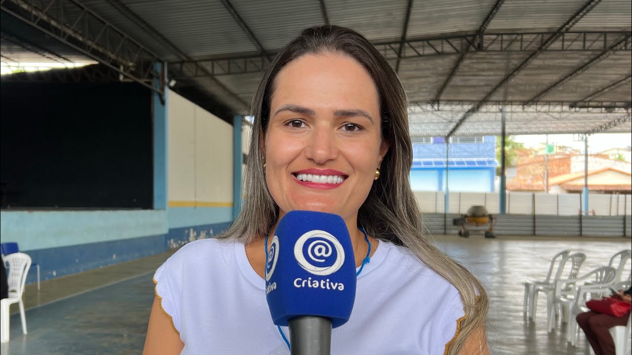 Izabela Fernandes, Coordenadora do Mutirão oftalmológico fala sobre os atendimentos  em Ubaíra