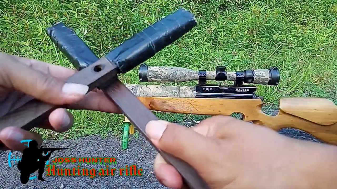 Cara membuat Bipod dari kayu sederhana dan praktis