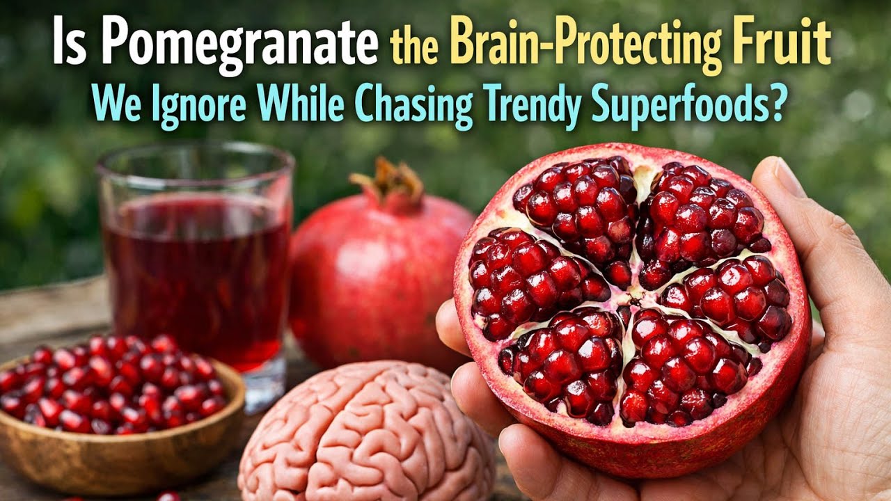 Why Your Brain Loves Pomegranate More Than Your Supplement Stack