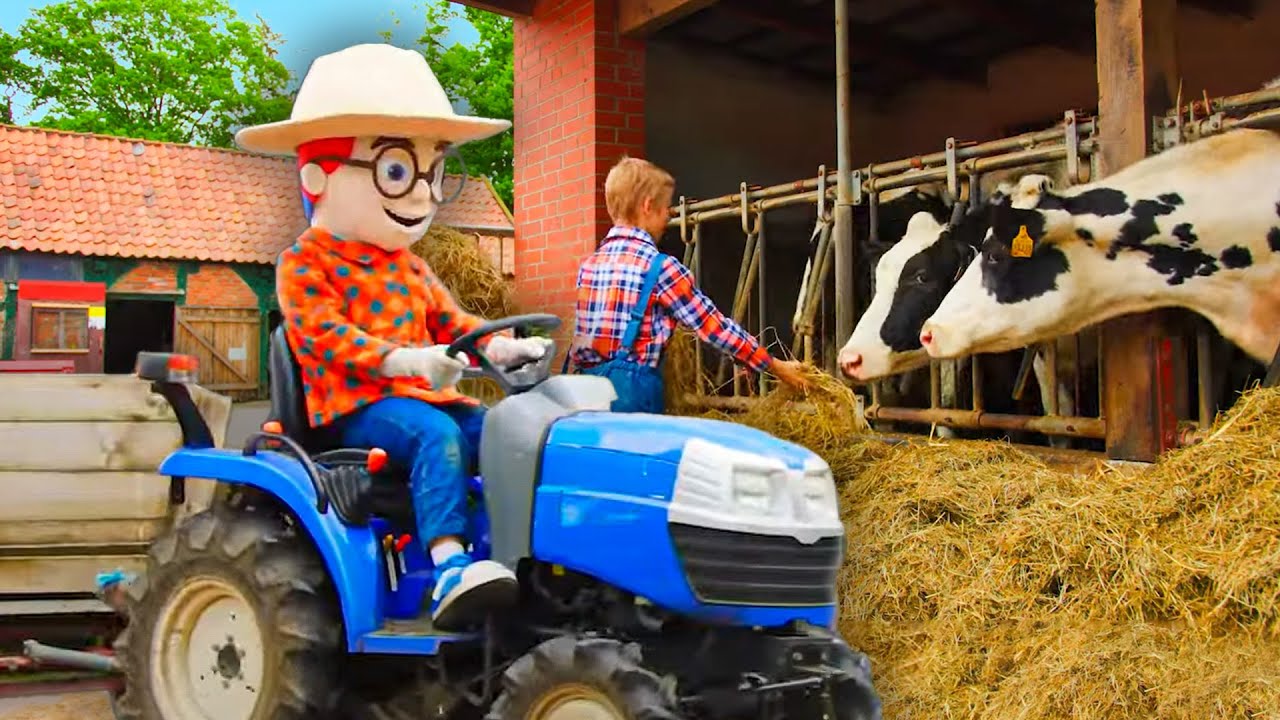 As crian&ccedil;as descobrem os animais da quinta 🌳🐄