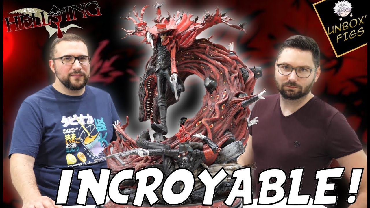 [Unbox'Figs] ALUCARD d'HELLSING ! Une Statue IMPRESSIONNANTE par Figurama !