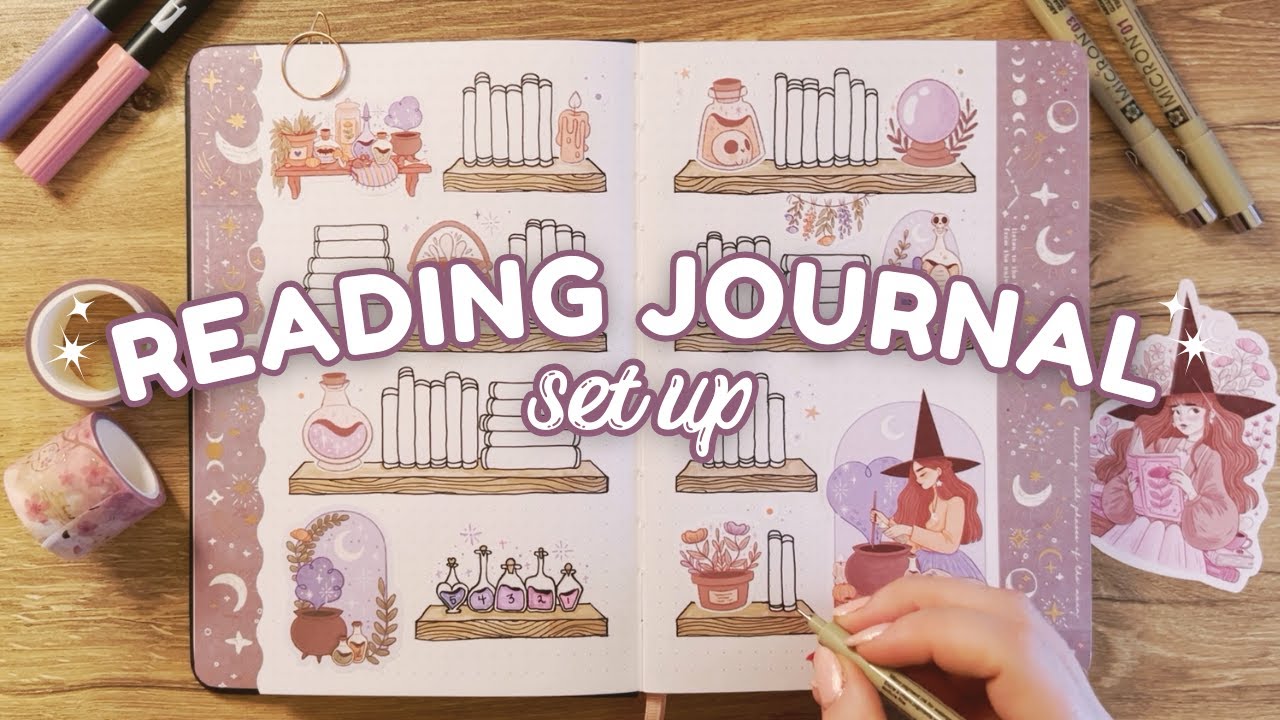 2024 Reading Journal Set Up ✨