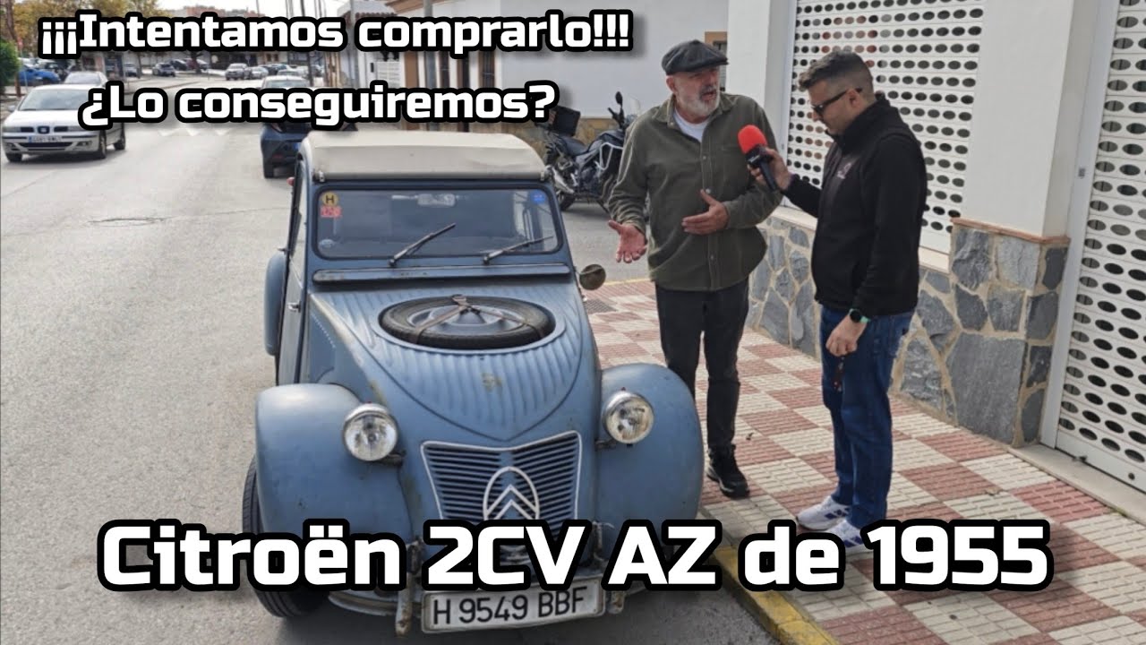 Citroën 2CV AZ de 1955 ¿Podremos comprarlo? #2cv 