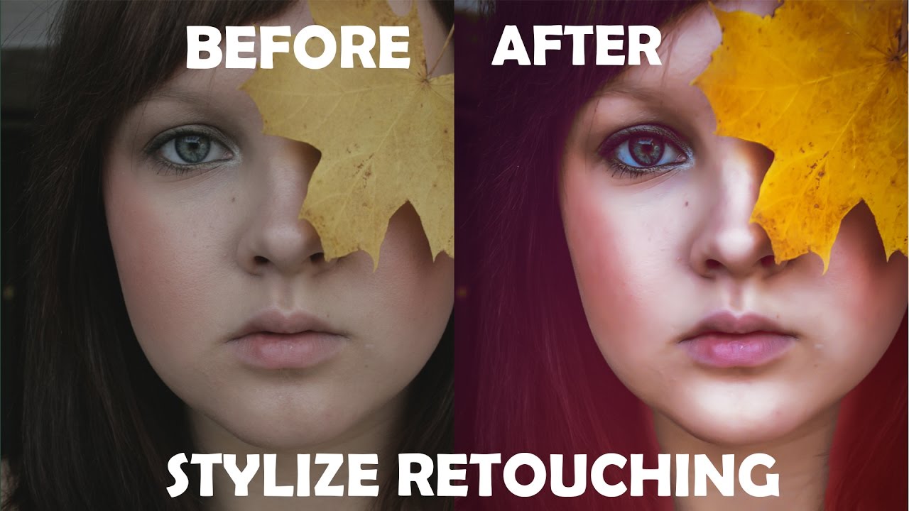 Stylize Retouching l Advanced Retouching Photoshop Tutorial Photo Color Effects