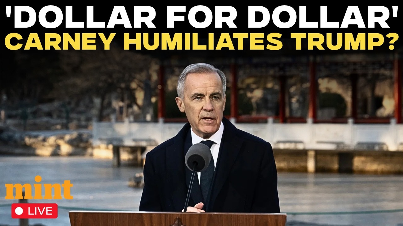 Mark Carney LIVE | &ldquo;Unfair And Uneconomic&rdquo; Mark Carney Delivers Blunt Message To Trump
