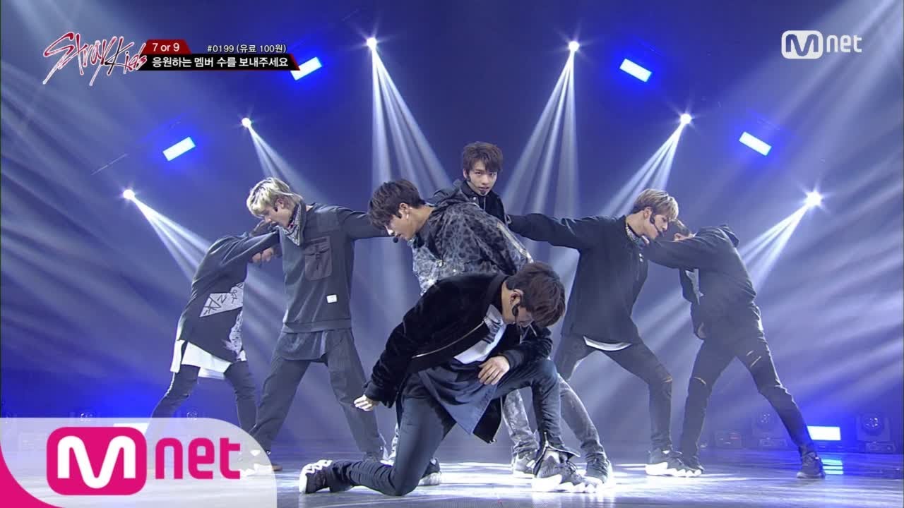 Stray Kids [최종회] 7인 ′Stray Kids′ 첫 무대! YAYAYA♬ @ FINAL MISSION 171219 EP.10