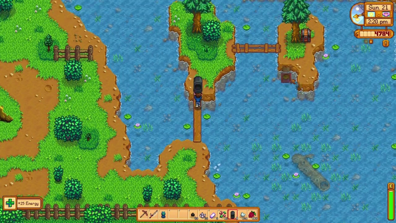 Stardew Valley 100% (No Commentary) - E21 - Our first big harvest and another fishing grind!