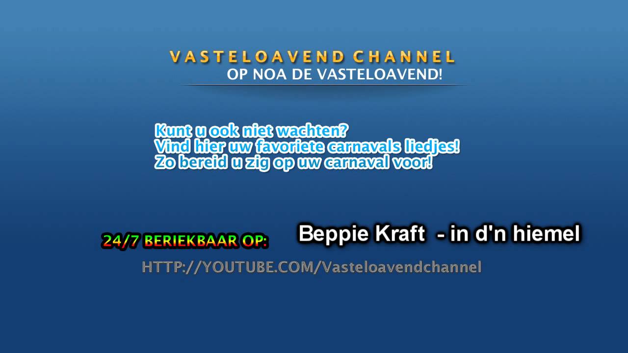 Beppie Kraft - in d'n hiemel