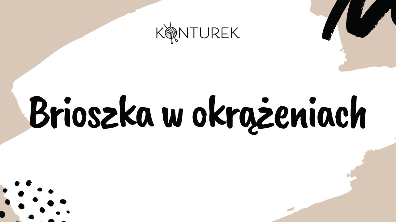 Brioszka w okrążeniach - ścieg angielski na okrągło - ścieg patentowy na okrągło - ściągacz