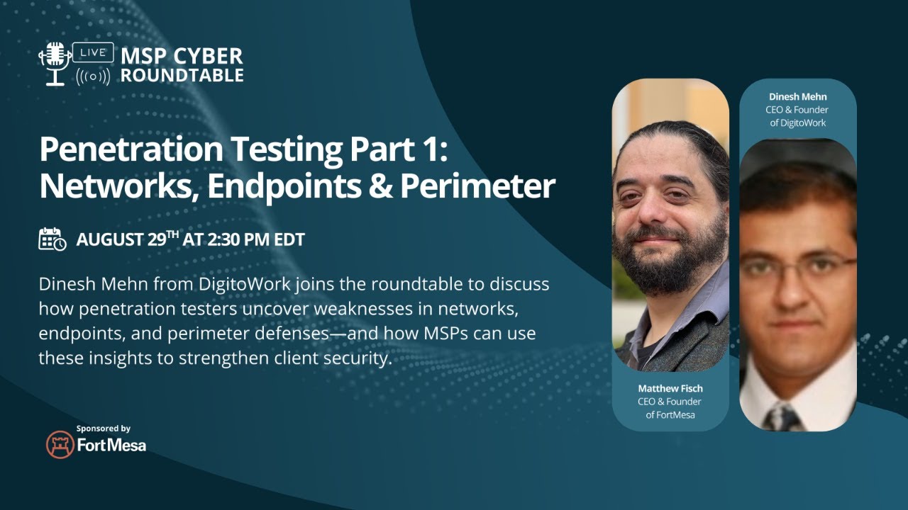 Penetration Testing Part 1: Networks, Endpoints & Perimeter