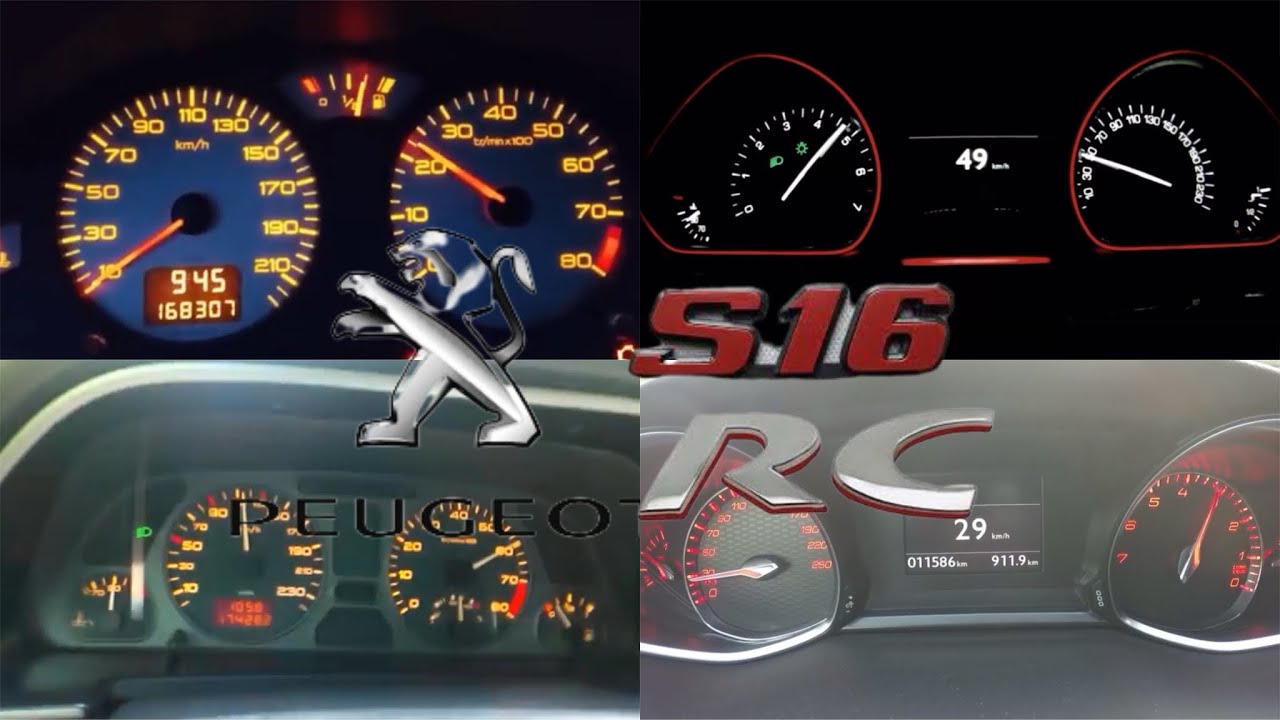 Peugeot Gti/S16/Rc - Acceleration Battle