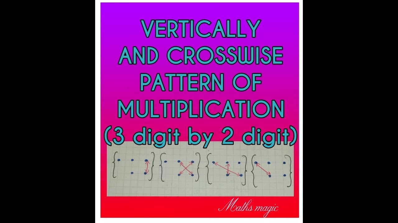 Vertically and crosswise pattern