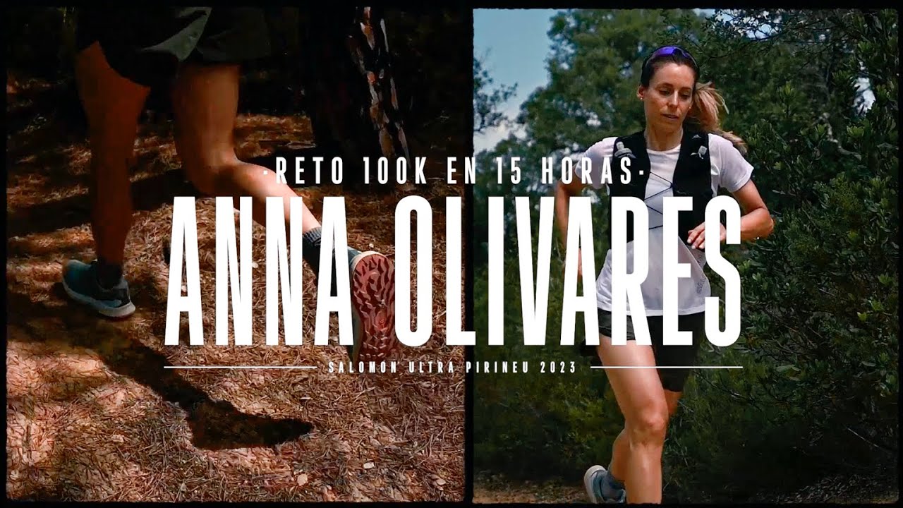 Reto 100k Anna Olivares en la Salomon Ultra Pirineu 2023