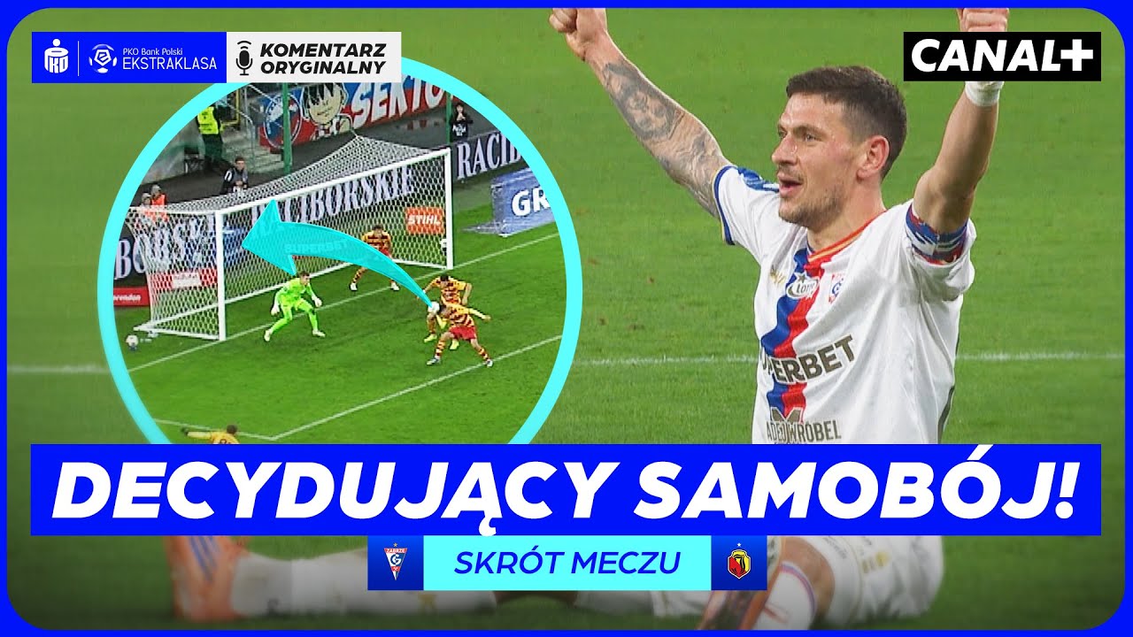 MECZ NA SZCZYCIE W CIENIU KONTROWERSJI! PIERWSZA PORAŻKA OD LIPCA! G&Oacute;RNIK - JAGIELLONIA, SKR&Oacute;T MECZU