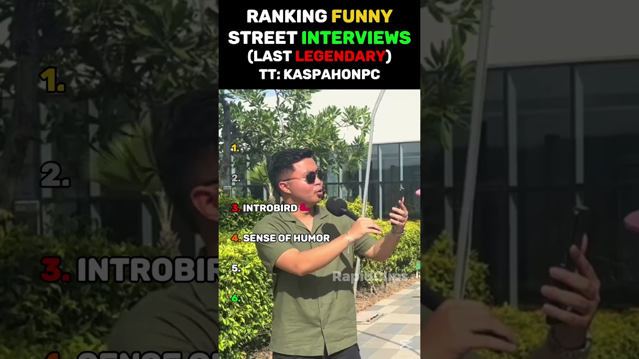 Ranking Funny Street Interviews 😂 