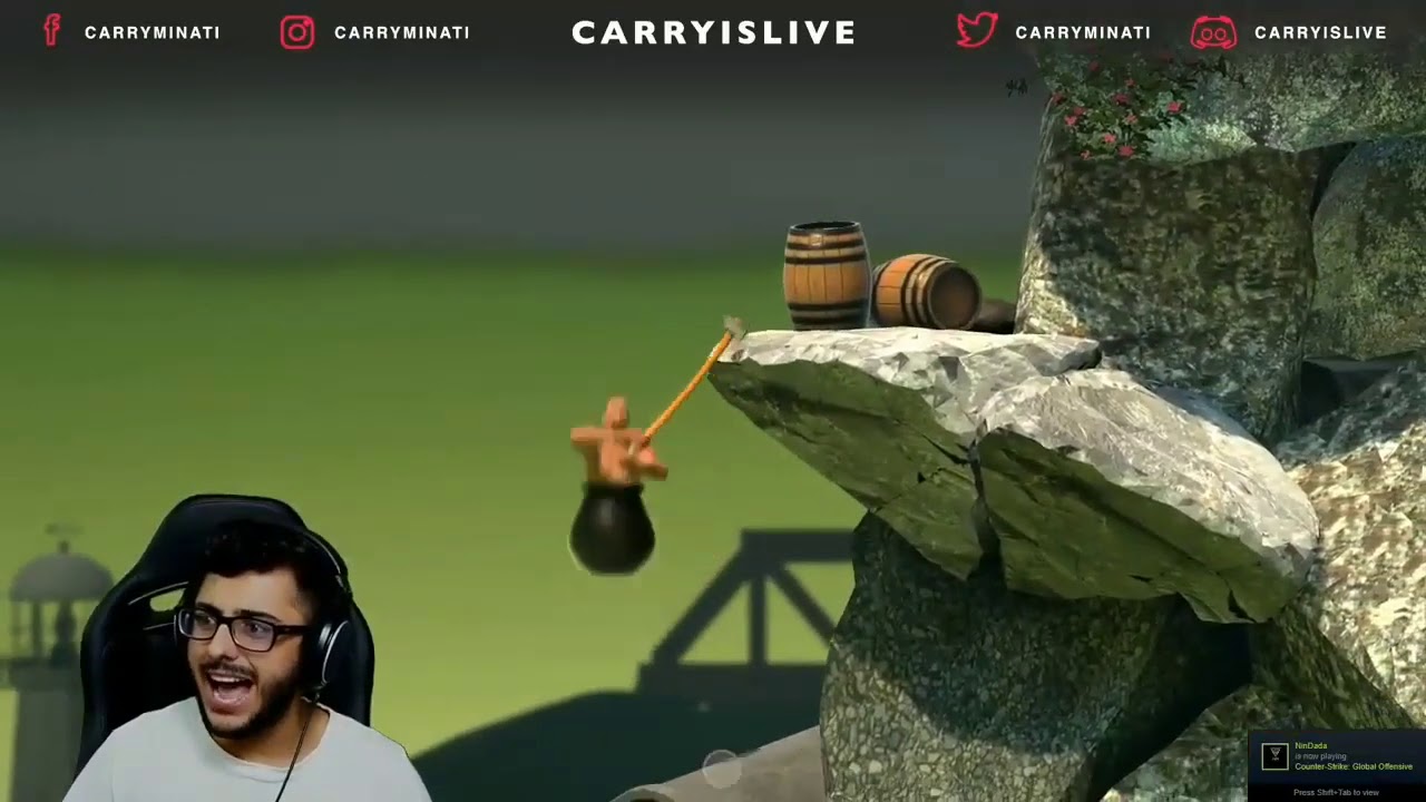 CARRYISLIVE DELETED STREAM | GETTING OVER IT | FULL UNEDITED VIDEO | #carryislive#carryminati
