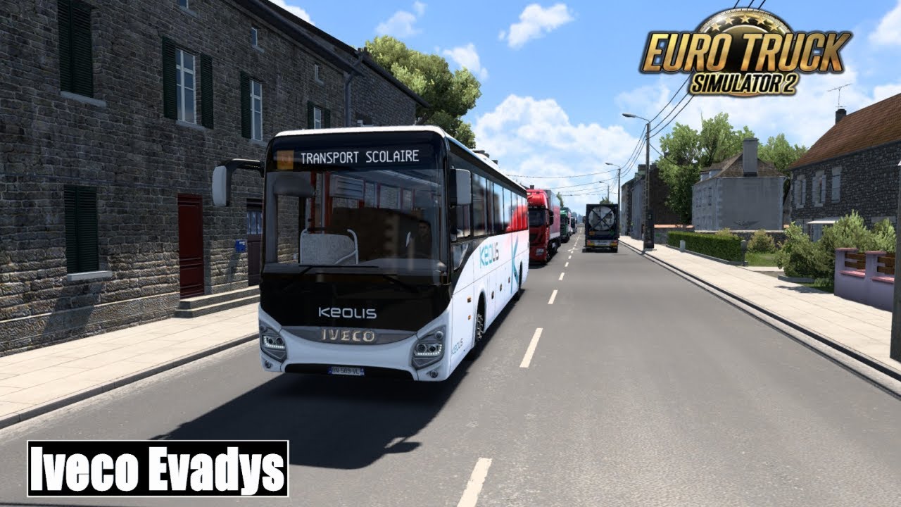 🚌 Iveco Evadys Keolis [ Euro Truck Simulator 2 ]