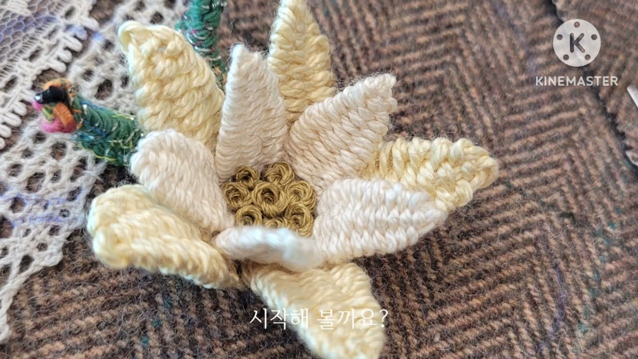 일로일로 독학 프랑스자수 우븐 피콧 스티치 - woven picot stitch