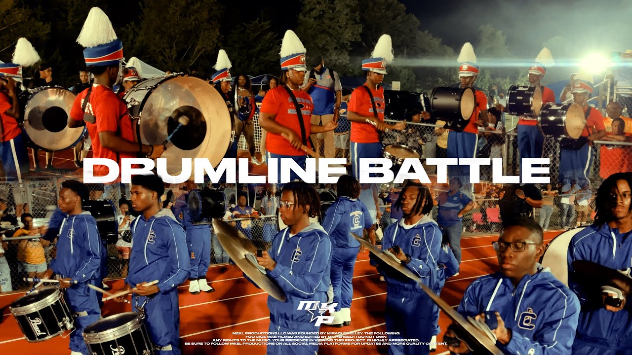 Carroll  Vs. General Trass Drumline Battle | 2025 Carroll High Homecoming