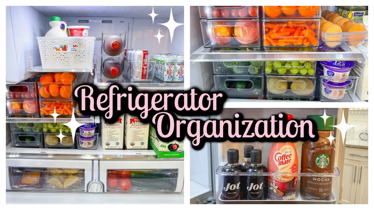 EXTREME REFRIGERATOR ORGANIZATION | REFRIGERATOR ORGANIZATION IDEAS | NEST WITH ME | Tara Henderson