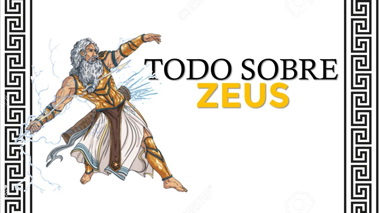 El dios ZEUS (J&Uacute;PITER): toda su vida y mitos