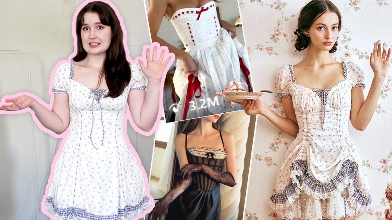 Trying Lacemade Dresses *princess vibes* | Lacemade Try On Haul + Review (ft Linjer)